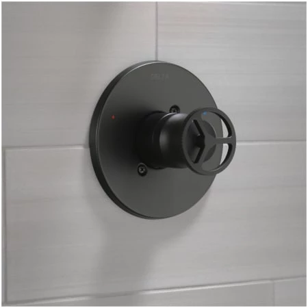 Delta Trinsic Pressure Balanced Valve Trim Only with Single Wheel Handle - Less Rough In 3 Delta Trinsic Pressure Balanced Valve Trim Only with Single Wheel Handle - Less Rough In - Image 3