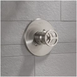 Delta Trinsic Pressure Balanced Valve Trim Only with Single Wheel Handle - Less Rough In 9 Delta Trinsic Pressure Balanced Valve Trim Only with Single Wheel Handle - Less Rough In -Delta Faucet Store delta t14058 alternate image 123