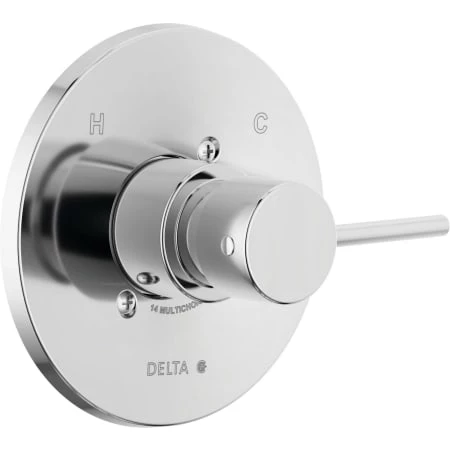 Delta Modern Pressure Balanced Valve Trim Only with Single Lever Handle - Less Rough In 1 Delta Modern Pressure Balanced Valve Trim Only with Single Lever Handle - Less Rough In