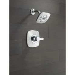Delta Modern Shower Only Trim Package with 1.75 GPM Single Function Shower Head -Delta Faucet Store delta t142339 pp alternate image 79