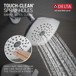 Delta Modern Shower Only Trim Package with 1.75 GPM Single Function Shower Head -Delta Faucet Store delta t142339 pp alternate image 80