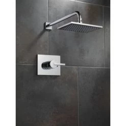 Delta Vero Monitor 14 Series Single Function 1.75 GPM Pressure Balanced Shower Only - Less Rough-In Valve -Delta Faucet Store delta t14253 we shower view 4