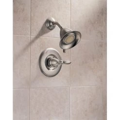 Delta Victorian Monitor 14 Series Single Function Pressure Balanced Shower Only - Less Handle and Rough-In Valve -Delta Faucet Store delta t14255 lhp shower trim in brilliance stainless 351