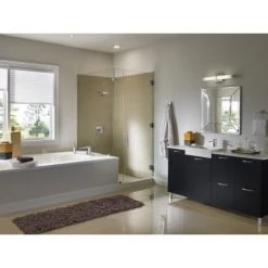 Delta Ara Monitor 14 Series Single Function Pressure Balanced Shower Only - Less Rough-In Valve -Delta Faucet Store delta t14267 overall room view in chrome 384