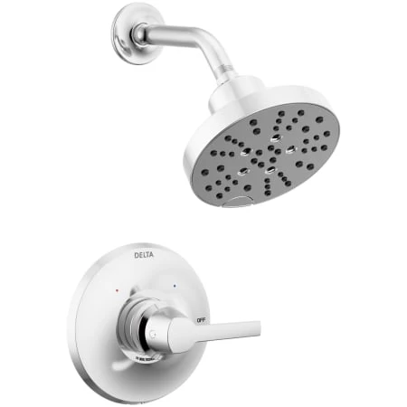 Delta Galeon Monitor 14 Series Single Function Pressure Balanced Shower Only - Less Rough-In Valve 1 Delta Galeon Monitor 14 Series Single Function Pressure Balanced Shower Only - Less Rough-In Valve
