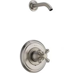 Delta Cassidy Monitor 14 Series Single Function Pressure Balanced Shower Only - Less Shower Head, Handle and Rough-In Valve -Delta Faucet Store delta t14297 lhp lhd shower trim less shower head in brilliance stainless 390