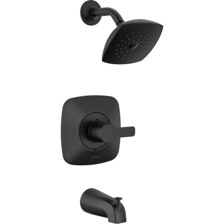 Delta Modern Shower Only Trim Package with 1.75 GPM Single Function Shower Head 1 Delta Modern Shower Only Trim Package with 1.75 GPM Single Function Shower Head