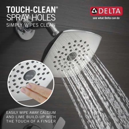 Delta Modern Shower Only Trim Package with 1.75 GPM Single Function Shower Head 4 Delta Modern Shower Only Trim Package with 1.75 GPM Single Function Shower Head - Image 4
