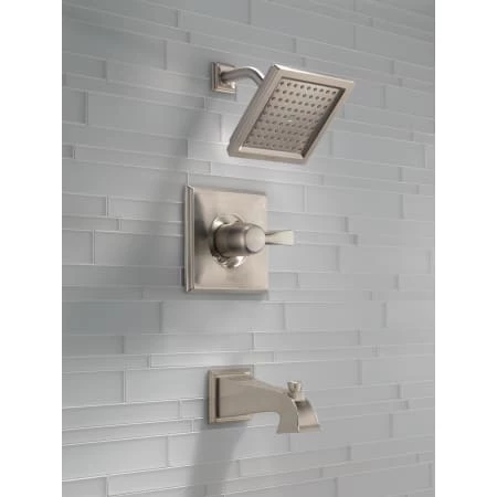 Delta Dryden Monitor 14 Series Single Function 1.75 GPM Pressure Balanced Tub and Shower - Less Rough-In Valve 3 Delta Dryden Monitor 14 Series Single Function 1.75 GPM Pressure Balanced Tub and Shower - Less Rough-In Valve - Image 3