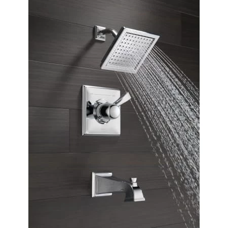 Delta Dryden Monitor 14 Series Single Function 1.75 GPM Pressure Balanced Tub and Shower - Less Rough-In Valve 6 Delta Dryden Monitor 14 Series Single Function 1.75 GPM Pressure Balanced Tub and Shower - Less Rough-In Valve - Image 6