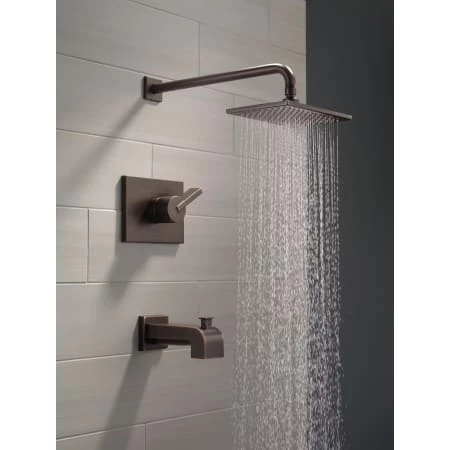 Delta Vero Monitor 14 Series Single Function Pressure Balanced Tub and Shower - Less Rough-In Valve 4 Delta Vero Monitor 14 Series Single Function Pressure Balanced Tub and Shower - Less Rough-In Valve - Image 4