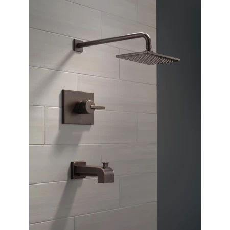 Delta Vero Monitor 14 Series Single Function Pressure Balanced Tub and Shower - Less Rough-In Valve 5 Delta Vero Monitor 14 Series Single Function Pressure Balanced Tub and Shower - Less Rough-In Valve - Image 5