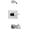 Delta Vero Monitor 14 Series Single Function Pressure Balanced Tub and Shower - Less Shower Head and Rough-In Valve