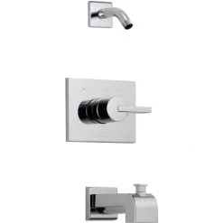 Delta Vero Monitor 14 Series Single Function Pressure Balanced Tub and Shower - Less Shower Head and Rough-In Valve