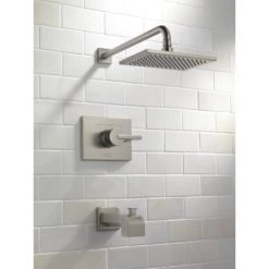 Delta Vero Monitor 14 Series Single Function 1.75 GPM Pressure Balanced Tub and Shower - Less Rough-In Valve -Delta Faucet Store delta t14453 we shower view 6