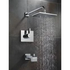Delta Vero Monitor 14 Series Single Function 1.75 GPM Pressure Balanced Tub and Shower - Less Rough-In Valve -Delta Faucet Store delta t14453 we water view 17