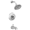 Delta Dorval Monitor 14 Series Single Function Pressure Balanced Tub and Shower - Less Handle and Rough-In Valve