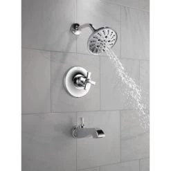Delta Dorval Monitor 14 Series Single Function Pressure Balanced Tub and Shower - Less Handle and Rough-In Valve 8 Delta Dorval Monitor 14 Series Single Function Pressure Balanced Tub and Shower - Less Handle and Rough-In Valve -Delta Faucet Store delta t14456 lhp alternate 54