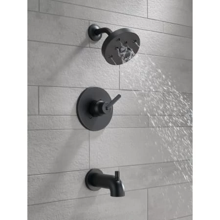Delta Trinsic Monitor 14 Series Single Function Pressure Balanced Tub and Shower - Less Rough-In Valve 2 Delta Trinsic Monitor 14 Series Single Function Pressure Balanced Tub and Shower - Less Rough-In Valve - Image 2