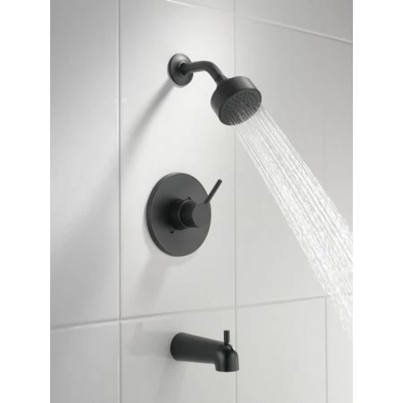 Delta Modern Shower Only Trim Package with 1.75 GPM Single Function Shower Head 3 Delta Modern Shower Only Trim Package with 1.75 GPM Single Function Shower Head - Image 3