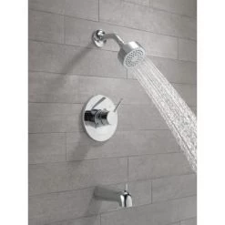 Delta Modern Shower Only Trim Package with 1.75 GPM Single Function Shower Head 10 Delta Modern Shower Only Trim Package with 1.75 GPM Single Function Shower Head -Delta Faucet Store delta t14459 pp alternate image 63