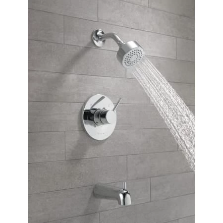 Delta Modern Shower Only Trim Package with 1.75 GPM Single Function Shower Head 5 Delta Modern Shower Only Trim Package with 1.75 GPM Single Function Shower Head - Image 5