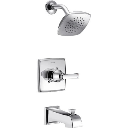 Delta Ashlyn Monitor 14 Series Single Function Pressure Balanced Tub and Shower - Less Rough-In Valve 1 Delta Ashlyn Monitor 14 Series Single Function Pressure Balanced Tub and Shower - Less Rough-In Valve