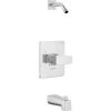 Delta Modern Tub and Shower Trim Package - Less Shower Head