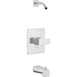 Delta Modern Tub and Shower Trim Package - Less Shower Head