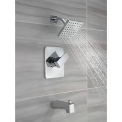 Delta Modern Shower Only Trim Package with 1.75 GPM Single Function Shower Head -Delta Faucet Store delta t14467 pp alternate image 72