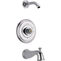 Delta Cassidy Monitor 14 Series Single Function Pressure Balanced Tub and Shower Less Shower Head, Handle and Rough-In Valve - Limited Lifetime Warranty