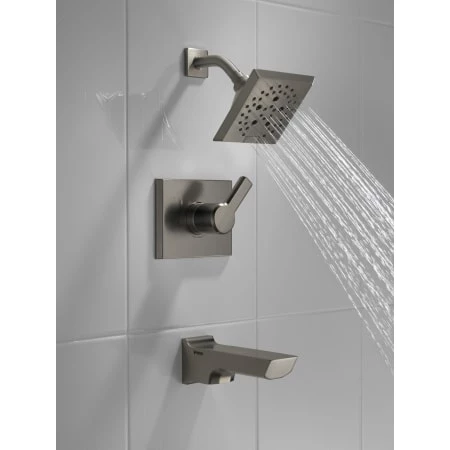 Delta Pivotal Tub and Shower Trim Package with 1.75 GPM Multi Function Shower Head 5 Delta Pivotal Tub and Shower Trim Package with 1.75 GPM Multi Function Shower Head - Image 5
