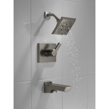 Delta Pivotal Tub and Shower Trim Package with 1.75 GPM Multi Function Shower Head 2 Delta Pivotal Tub and Shower Trim Package with 1.75 GPM Multi Function Shower Head - Image 2