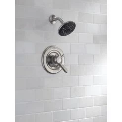 Delta Lahara Monitor 17 Series Dual Function Pressure Balanced Valve Trim Only with Integrated Volume Control - Less Rough-In Valve -Delta Faucet Store delta t17038 application shot 174