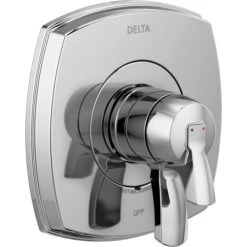 Delta Stryke Monitor 17 Series Dual Function Pressure Balanced Valve Trim Only with Integrated Volume Control - Less Rough-In Valve