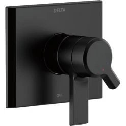 Delta Pivotal Pressure Balanced Valve Trim Only with Double Lever Handle - Less Rough In