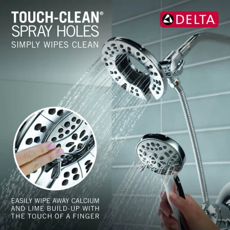 Delta Kayra Monitor 17 Series Dual Function Pressure Balanced Shower Only with In2ition and Integrated Volume Control - Less Rough-In Valve 4 Delta Kayra Monitor 17 Series Dual Function Pressure Balanced Shower Only with In2ition and Integrated Volume Control - Less Rough-In Valve - Image 4