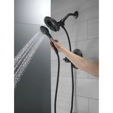 Delta Kayra Monitor 17 Series Dual Function Pressure Balanced Shower Only with In2ition and Integrated Volume Control - Less Rough-In Valve 2 Delta Kayra Monitor 17 Series Dual Function Pressure Balanced Shower Only with In2ition and Integrated Volume Control - Less Rough-In Valve - Image 2