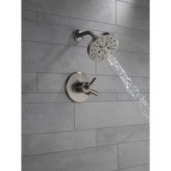 Delta Bowery Monitor 17 Series Dual Function Pressure Balanced Shower Only with Integrated Volume Control - Less Rough-In Valve -Delta Faucet Store delta t17248 alternate view 25
