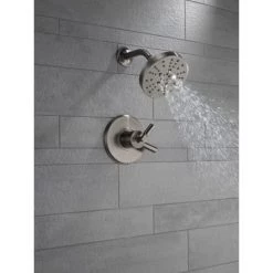 Delta Bowery Monitor 17 Series Dual Function Pressure Balanced Shower Only with Integrated Volume Control - Less Rough-In Valve -Delta Faucet Store delta t17248 alternate view 29