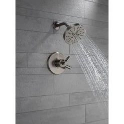 Delta Bowery Monitor 17 Series Dual Function Pressure Balanced Shower Only with Integrated Volume Control - Less Rough-In Valve -Delta Faucet Store delta t17248 alternate view 32