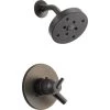 Delta Trinsic Monitor 17 Series Dual Function Pressure Balanced Shower Only with Integrated Volume Control - Less Rough-In Valve