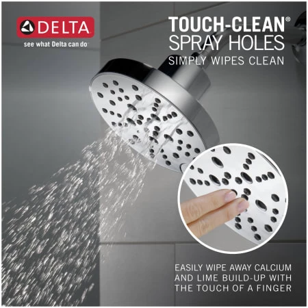 Delta Galeon Monitor 17 Series Dual Function Pressure Balanced Shower Only with Integrated Volume Control - Less Rough-In Valve 4 Delta Galeon Monitor 17 Series Dual Function Pressure Balanced Shower Only with Integrated Volume Control - Less Rough-In Valve - Image 4