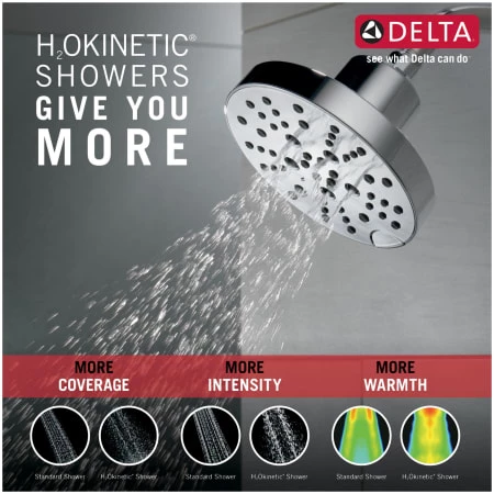 Delta Galeon Monitor 17 Series Dual Function Pressure Balanced Shower Only with Integrated Volume Control - Less Rough-In Valve 2 Delta Galeon Monitor 17 Series Dual Function Pressure Balanced Shower Only with Integrated Volume Control - Less Rough-In Valve - Image 2