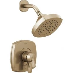Delta Stryke Monitor 17 Series Dual Function Pressure Balanced Shower Only with Integrated Volume Control - Less Rough-In Valve