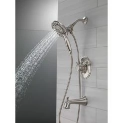 Delta Linden Monitor 17 Series Dual Function Pressure Balanced Tub and Shower with In2ition and Integrated Volume Control - Less Rough-In Valve -Delta Faucet Store delta t17493 i alternate view 30
