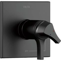 Delta Zura TempAssure 17T Series Dual Function Thermostatic Mixing Valve Trim Only with Integrated Volume Control - Less Rough-In Valve