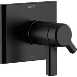 Delta Pivotal Thermostatic Valve Trim Only with Double Lever Handle - Less Rough In