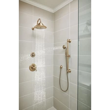 Delta Cassidy Tempassure 17T Series Dual Function 1.75 GPM Thermostatic Shower Only with Integrated Volume Control - Less Rough-In Valve 4 Delta Cassidy Tempassure 17T Series Dual Function 1.75 GPM Thermostatic Shower Only with Integrated Volume Control - Less Rough-In Valve - Image 4