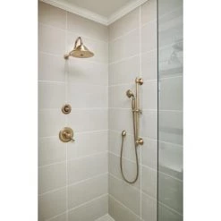 Delta Cassidy Tempassure 17T Series Dual Function 1.75 GPM Thermostatic Shower Only with Integrated Volume Control - Less Rough-In Valve 10 Delta Cassidy Tempassure 17T Series Dual Function 1.75 GPM Thermostatic Shower Only with Integrated Volume Control - Less Rough-In Valve -Delta Faucet Store delta t17t297 we alternate view 242